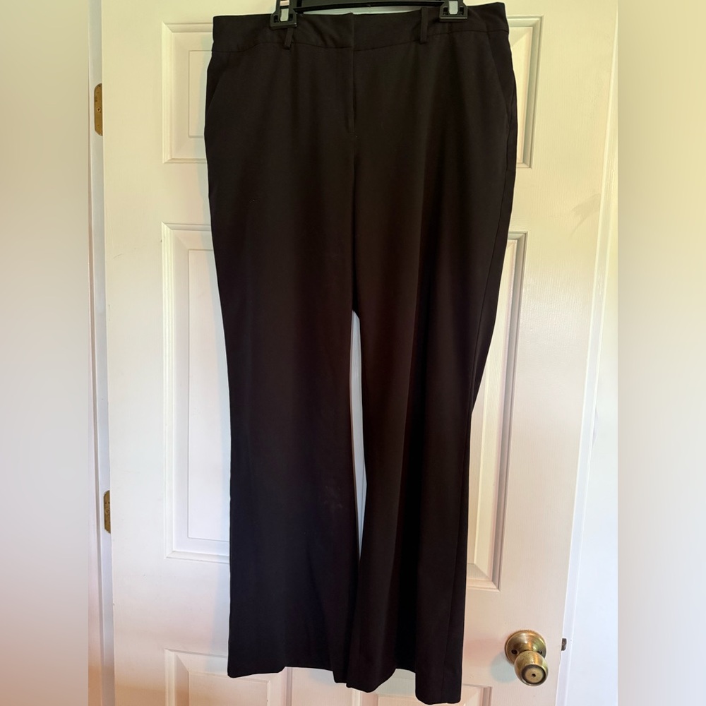 Liz Claiborne Black Wide Leg Pants